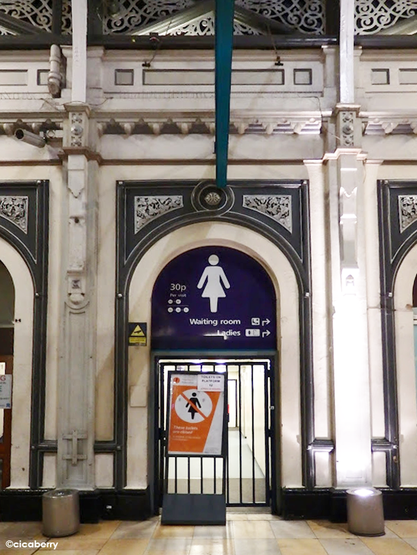 Paddington Station toilet