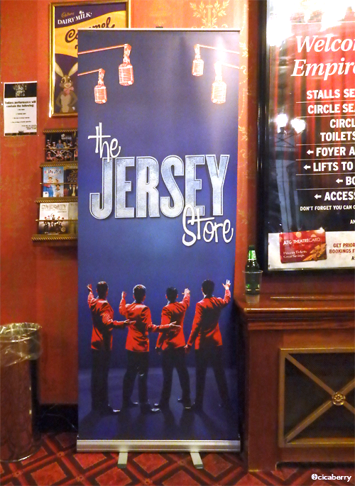 jersey boys store musical tapestry liverpool empire theatre