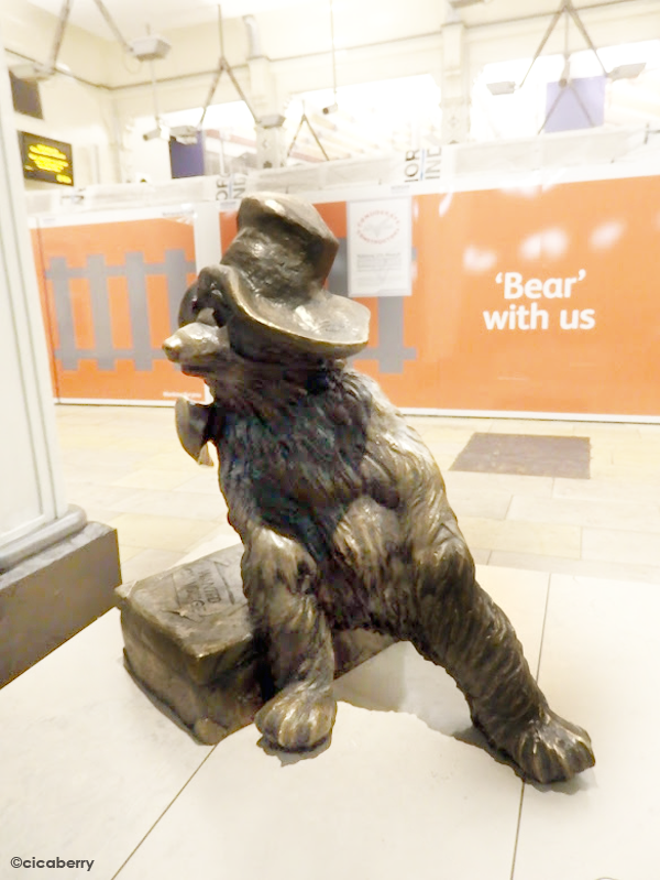 Paddington Bear Bronze Statue