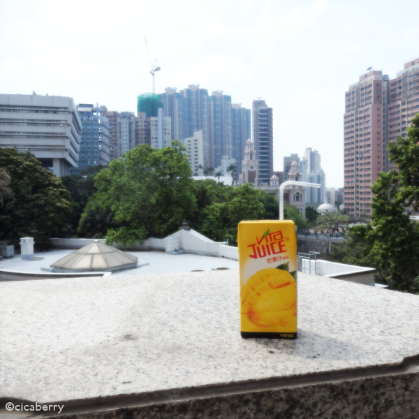 The University of Hong Kong 香港大學 juice mango