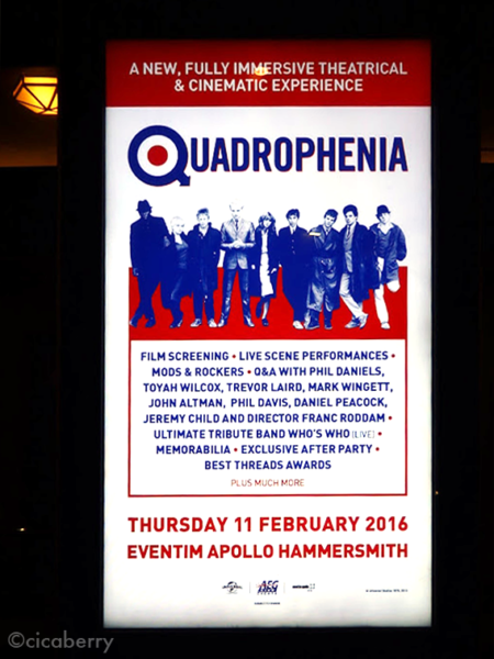 Hammersmith Eventim Apollo The Who Quadrophenia The Immersive Cinematic Experience