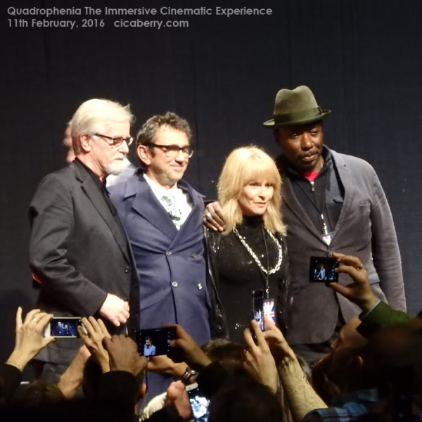Franc Roddam (director) Phil Daniels as Jimmy Toyah Willcox as Monkey Trevor Laird as Ferdy Quadrophenia The Immersive Cinematic Experience London’s Eventim Apollo in Hammersmith