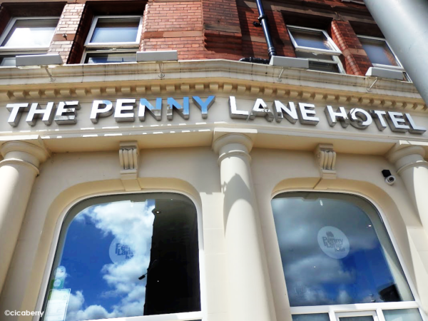 THE PENNY LANE HOTEL LIVERPOOL　ペニー レイン