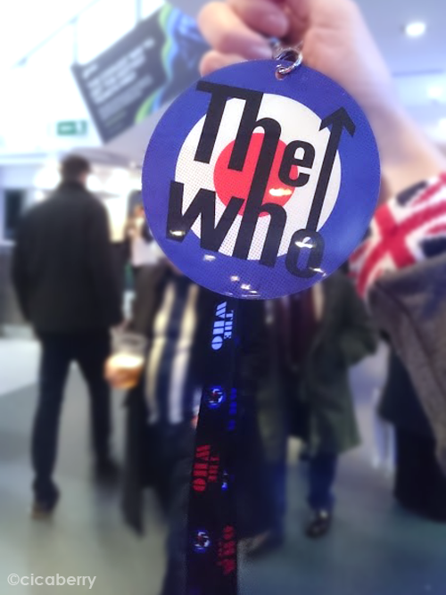 The Who neck strap