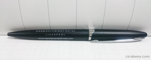 HARD DAYS NIGHT HOTEL biro ballpoint pen